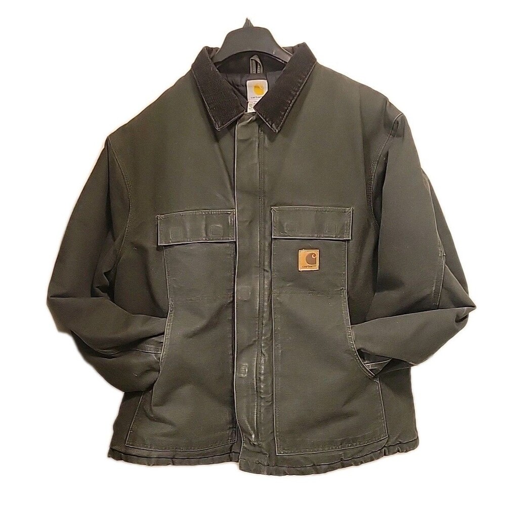 Vintage Carhartt Quilted Artic Jacket “Moss Green” C26 MOS Men’s 2XL Quilted